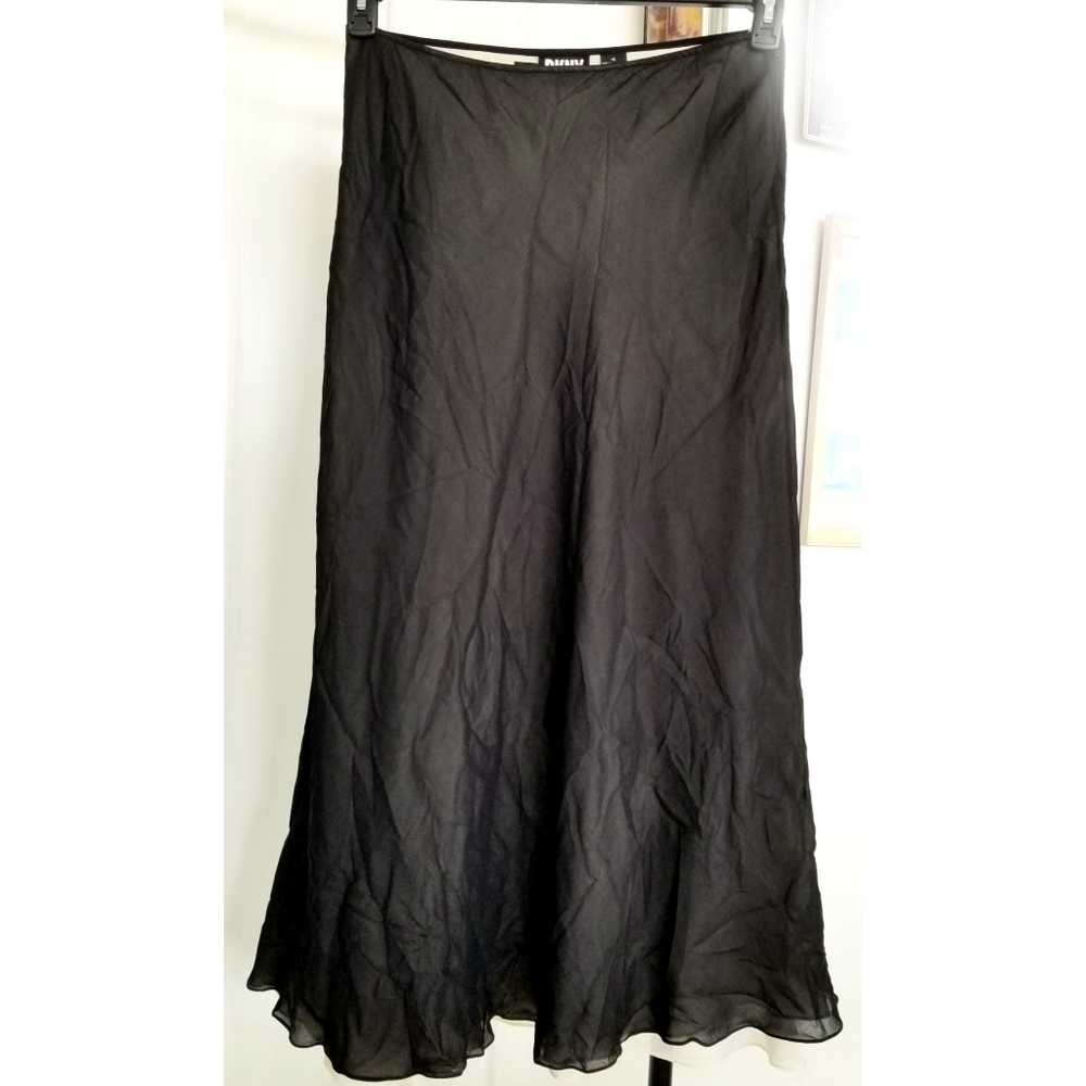 1991 DKNY Sheer Long Skirt